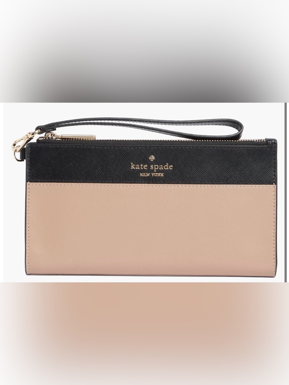 NWOT kate spade Madison Double Zip Clutch